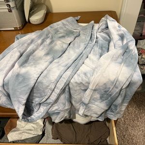 Jogger sweat pant and pullover set